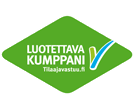 Luotettava kumppani-logo